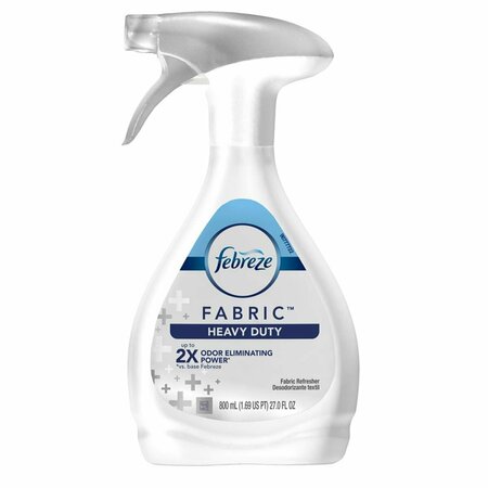 FEBREZE 27 oz Liquid Heavy Duty Clean Scent Fabric Freshener, 4PK 1669183